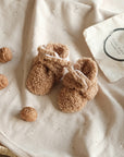 Teddy Booties - Caramel