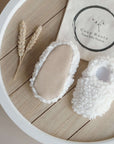 Vegan Shoes -Cosy Roots - Teddy Shoes - Milk
