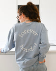 Family Sweatshirt -  MUM - Dusty Blue - Forever Bonded