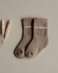 Organic Socks - JUNIOR - Caramel