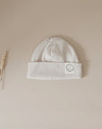 Organic Rib Beanie - Wildflowers