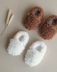 Vegan Shoes -Cosy Roots - Teddy Shoes - Milk