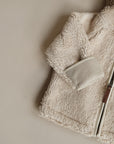 Organic Teddy Jacket - Cream