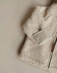 Organic Teddy Jacket - Cream - SALE