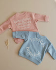 Family Sweatshirt - Dusty Blue - Forever Bonded