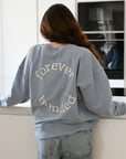 Family Sweatshirt -  MUM - Dusty Blue - Forever Bonded