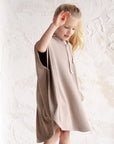 Organic UV Poncho - Caramel - UPF50+