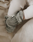 Organic Nicky Booties - Khaki