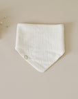Organic Muslin Bibs - Khaki/Sand