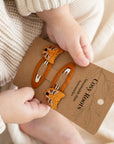 Hair Clips - Tiny Fox - Pack of 2