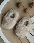 Organic Teddy Shoes - Cream