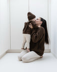Organic Knit Pulli - MUM - Chocolate - REGULAR FIT