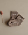 Organic Junior Socks - Oatmilk