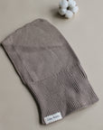 Organic Knit Balaclava - Caramel