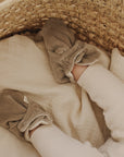 Organic Nicky Booties - Caramel