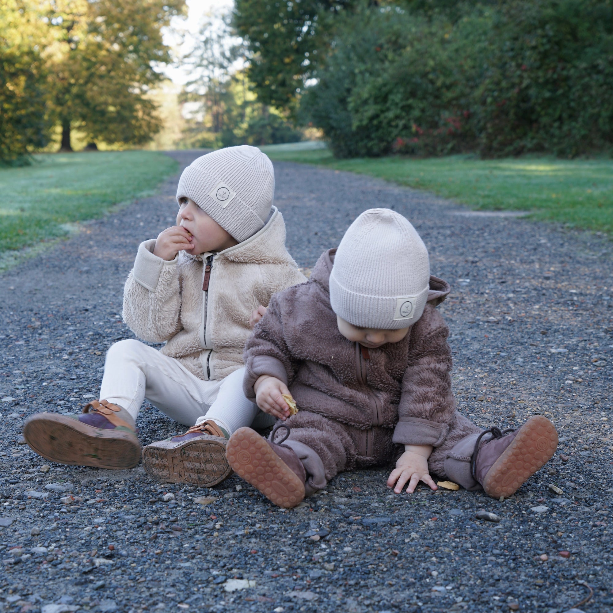 Organic Teddy Jacket - Cream