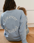 Family Sweatshirt -  MUM - Dusty Blue - Forever Bonded