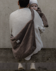 Organic Teddy Mum Bag - Mocha