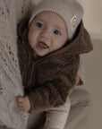 Organic Teddy Jacket - Mocha