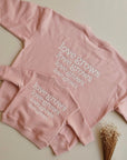 Family Sweatshirt - MUM - Dusty Rose - Love Grows