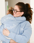 Family Sweatshirt -  MUM - Dusty Blue - Forever Bonded