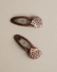 Hair Clips - Little Hedgehogs - Pack of 2
