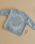Family Sweatshirt - Dusty Blue - Forever Bonded