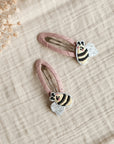 Hair Clips - Bumblebees- Pack of 2