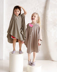 Organic UV Poncho - Caramel - UPF50+