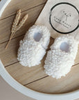 Vegan Shoes -Cosy Roots - Teddy Shoes - Milk