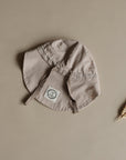 Organic Sun Hat - Caramel Striped - UPF50+