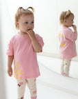 Organic Oversize Shirt - Candy Pink