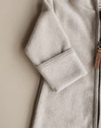 Organic Fleece Overall - Taupe Melange
