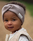 Organic Knit Headband - Caramel
