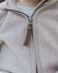 Organic Fleece Overall - Taupe Melange