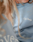 Family Sweatshirt - Dusty Blue - Forever Bonded