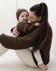 Organic Knit Pulli - MUM - Chocolate - REGULAR FIT