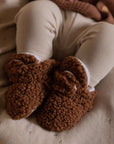 Teddy Booties - Chocolate