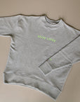Family Sweatshirt - Dad - Grey Melange