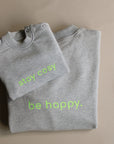 Family Sweatshirt - Dad - Grey Melange