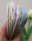 Organic Thin Knit Beanie - Sand