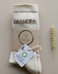 Organic Socks - GRANDPA - Sand