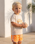Organic Oversize Shirt - Cosy Sunshine Club
