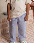 Organic Lounge Pants - Navy Striped