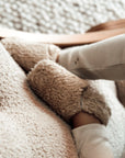 Organic Teddy Shoes - Cream