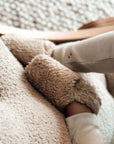 Organic Teddy Shoes - Cream - SALE