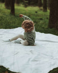 GOTS Organic Knit Cardigan - Seagrass - SALE