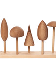 Natural Wooden Stacking Toy - Tree Crowns