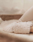 Vegan Shoes -Cosy Roots - Teddy Shoes - Milk