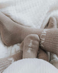 Organic MUM Socks - Oatmilk